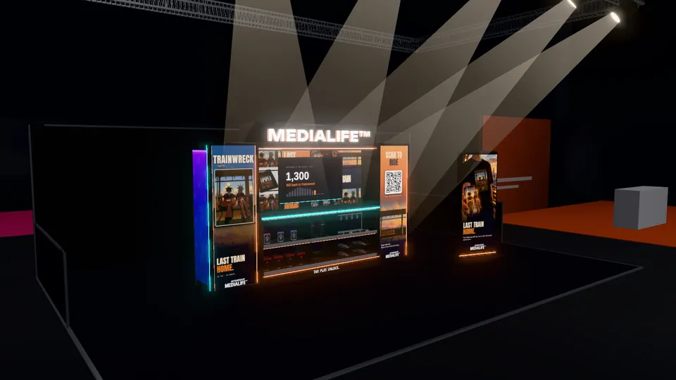 The fixture as a convention booth