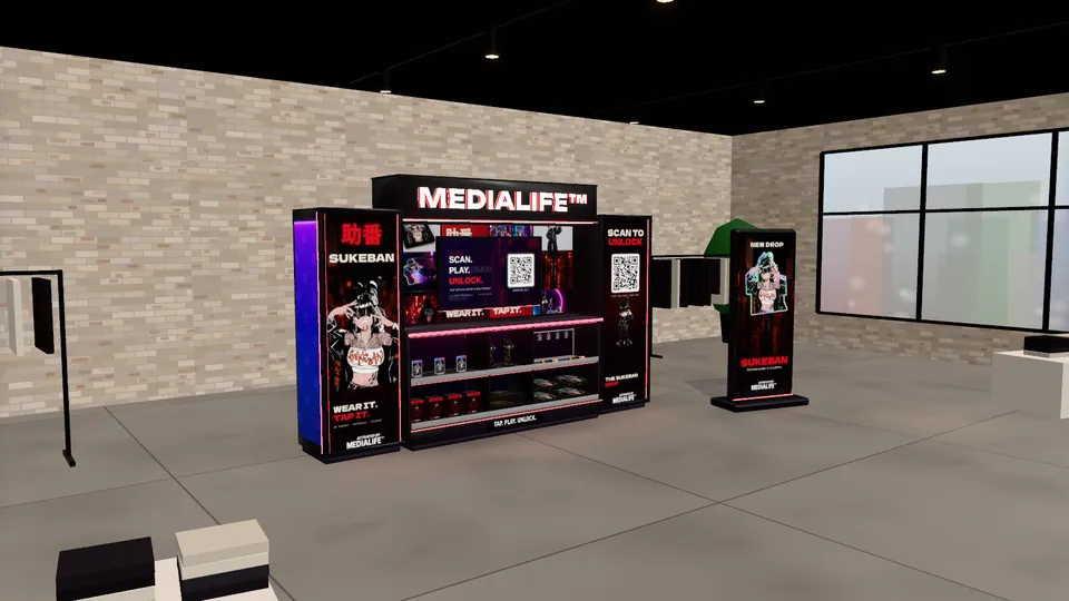 The fixture as a pop-up shop